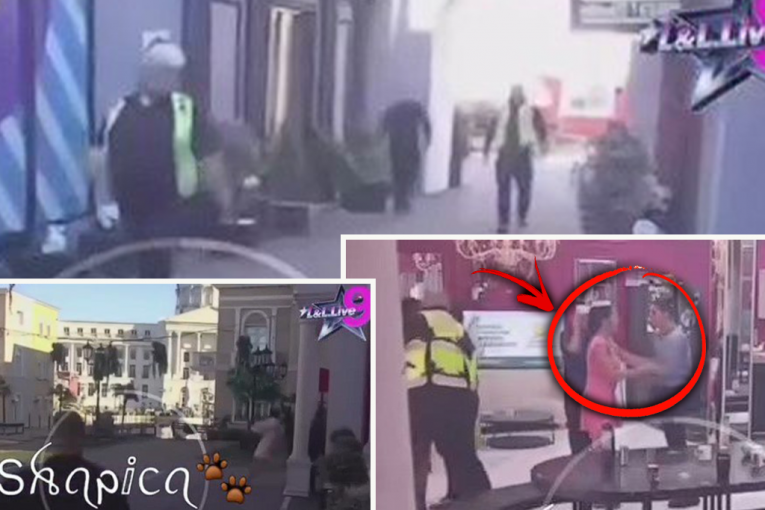 MININE UZNEMIRUJUĆE SCENE! Obezbeđenje opkolilo Šimanovce, Viktor je oborio na pod! (VIDEO)