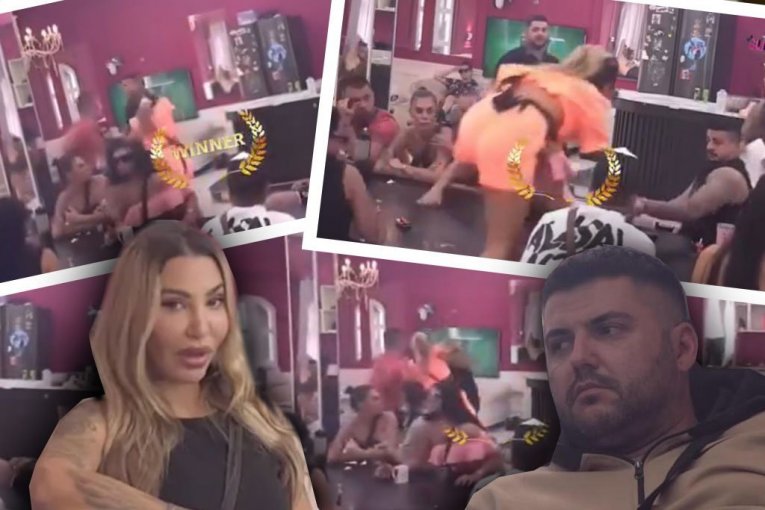 ZBOG OVOGA JE KAŽNJENA ANELI: NECENZURISANI SNIMAK ZVERSKOG NAPADA NA ASMINA – Preskočila sto, pa mu uništila LICE! (VIDEO)