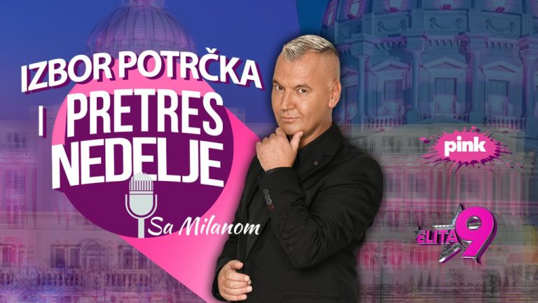 Uživo na Pinku: Milan Milošević stigao u Elitu, ovo ne smete da propustite!