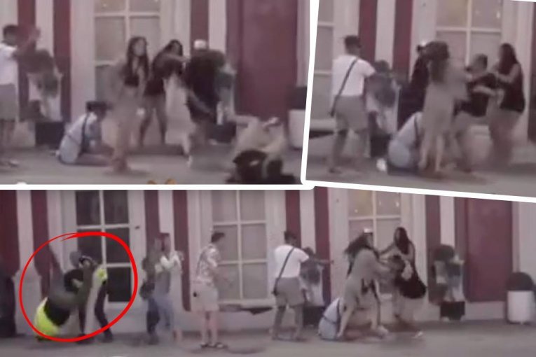 ZVERSKA TUČA U “ELITI 9”: VIKTOR GAGIĆ BACIO MOMKA IZ OBEZBEĐENJA NA BETON! Sramno – traži se hitna diskvalifikacija! (VIDEO)