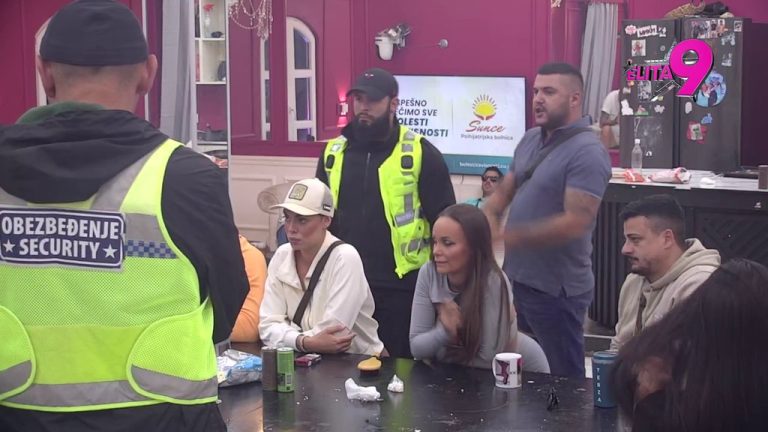 OBEZBEĐENJE NAPRAVILO ŽIVI ZID! Matora i Asmin ušli u brutalan klinč, od uvreda koje su izgovorili učesnici ostali ZATEČENI! (VIDEO)