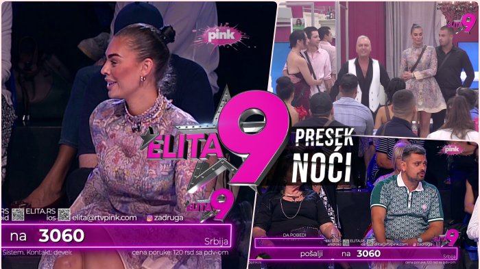 Noć totalnih preokreta: Mina Vrbaški zauzela 24. mesto, pa spustila loptu sa Borom, on otvorio dušu o Milici Kemez