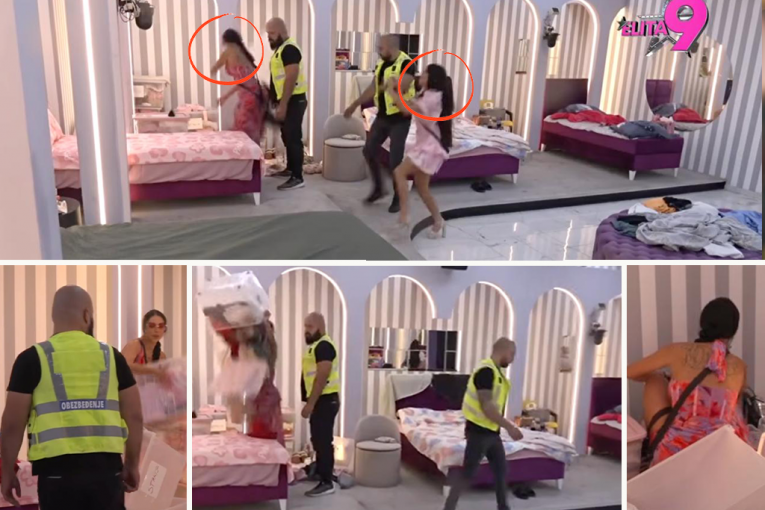 POBESNELA MAJA CEPA STANIJI ODEĆU, PREVRNULA RIJALITI NAGLAVAČKE – Dobrojevićevu drži obezbeđenje – TOTALNI HAOS U “ELITI 9” (VIDEO)