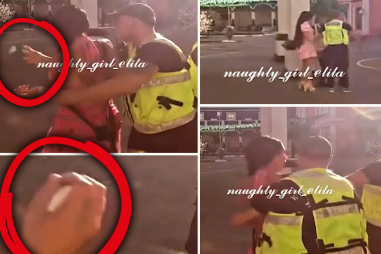 MAJA UZELA KAMEN DA RAZLUPA STANIJU: Isplivao snimak DIVLJAČKE SCENE iz dvorišta – DA SE NAJEŽIŠ! (VIDEO)