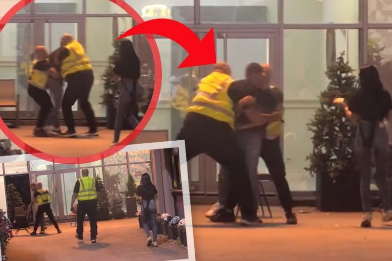 SKANDAL NAD SKANDALIMA: ASMIN DEMOLIRAO DVORIŠTE “ELITE” PA HTEO DA RAZLUPA MAJU: Obezbeđenje pomahnitalog Durdžića ne pušta iz vida! (VIDEO)