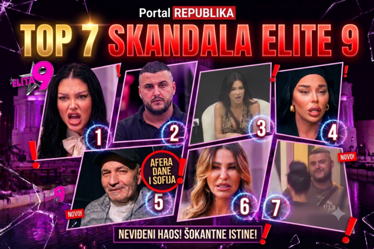 DOSIJE SKANDALA “ELITE 9”: Ovo su TOP 7 najvećih DRAMA rijalitija, priče koje su POTRESLE BALKAN, a ova je na svetskom nivou uzdrmala JAVNOST!