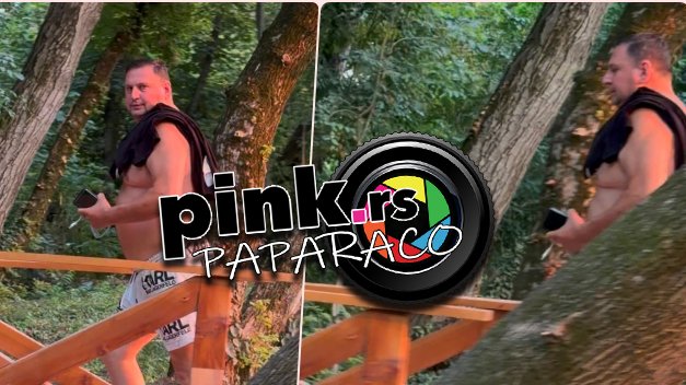 PINK.RS PAPARACO! Taki Marinković u javnosti prvi put nakon skandala ćerke Maje i Asmina: Na sebi imao samo šorts i papuče (FOTO+VIDEO)