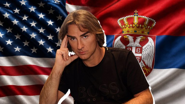 AMERIČKI PREDSEDNIK ODUŠEVLJEN PORUKOM IZ SRBIJE! Željko Mitrović reagovao na TRANSPARENT posvećen Donaldu Trampu koji je razvijen u Beogradskoj areni, pa poručio: Ovo je SLIKA GODINE (FOTO)