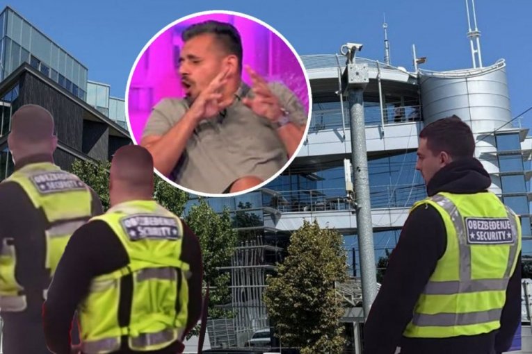 ZVERSKI OKRŠAJ UŽIVO NA PINKU – OBEZBEĐENJE OPKOLILO ZGRADU! Učesnik “Elite” brutalno napadnut u programu, voditelj prekinuo emisiju!