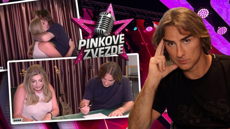 ŽIRI JE ISTI, JER TIM KOJI DOBIJA NE TREBA MENJATI! Željko Mitrović potpisao ugovor za Pinkove zvezde sa Viki Miljković, pa priznao: Bili smo lideri, iako je konkurencija bila tuk na luk