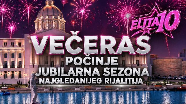 JOŠ SAMO 9 SATI! Spektakularno otvaranje nove sezone Elite 10 u 21h na Pinku