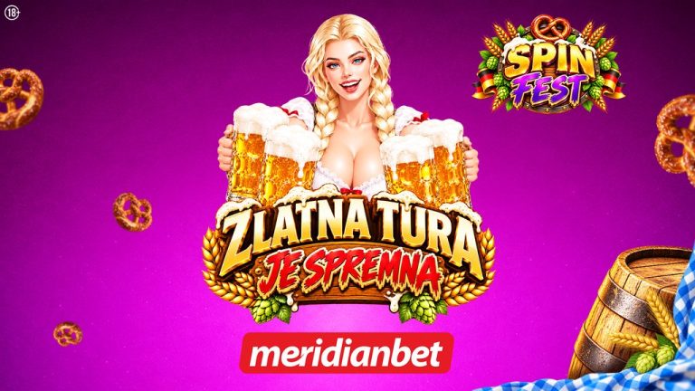 SPINFEST U MERIDIANU – VREME JE ZA ZLATNU TURU! Dobrodošli na SPIN FEST!