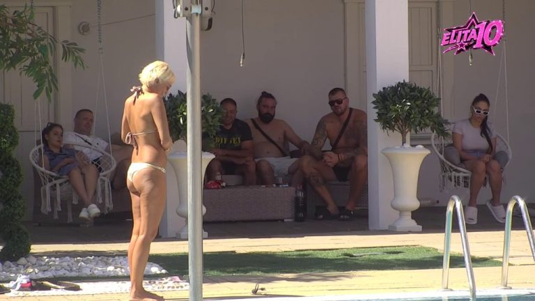 Jasenka dala sve od sebe da ubedi Janjuša da PLIVAJU ZAJEDNO! Hit scene kraj bazena, Car joj pružio podršku (VIDEO)