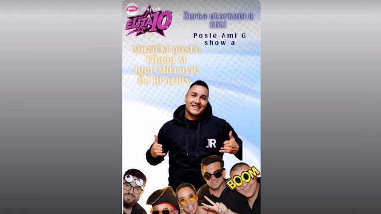 VEČERAS SPEKTAKL U ELITI 10: Velika žurka odmah posle AMI G SHOW-A 🎶🔥
