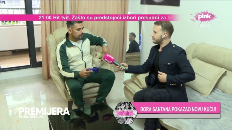Bora Santana otvorio vrata svog novog stana od 200.000 evra: Otkrio da li je bio u intimnom odnosu sa Sanjom Grujić, pa se dotakao odnosa Anđele i Cara (VIDEO)