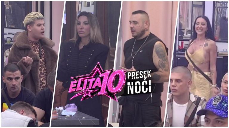 Car ne može da svari sve Aneline bivše koji ga okružuju, Uroš izrešetao Sandru i Mateju, Slađa u izolaciju poslala bivše prijatelje, a njih dvoje su NOVI PAR ELITE 10