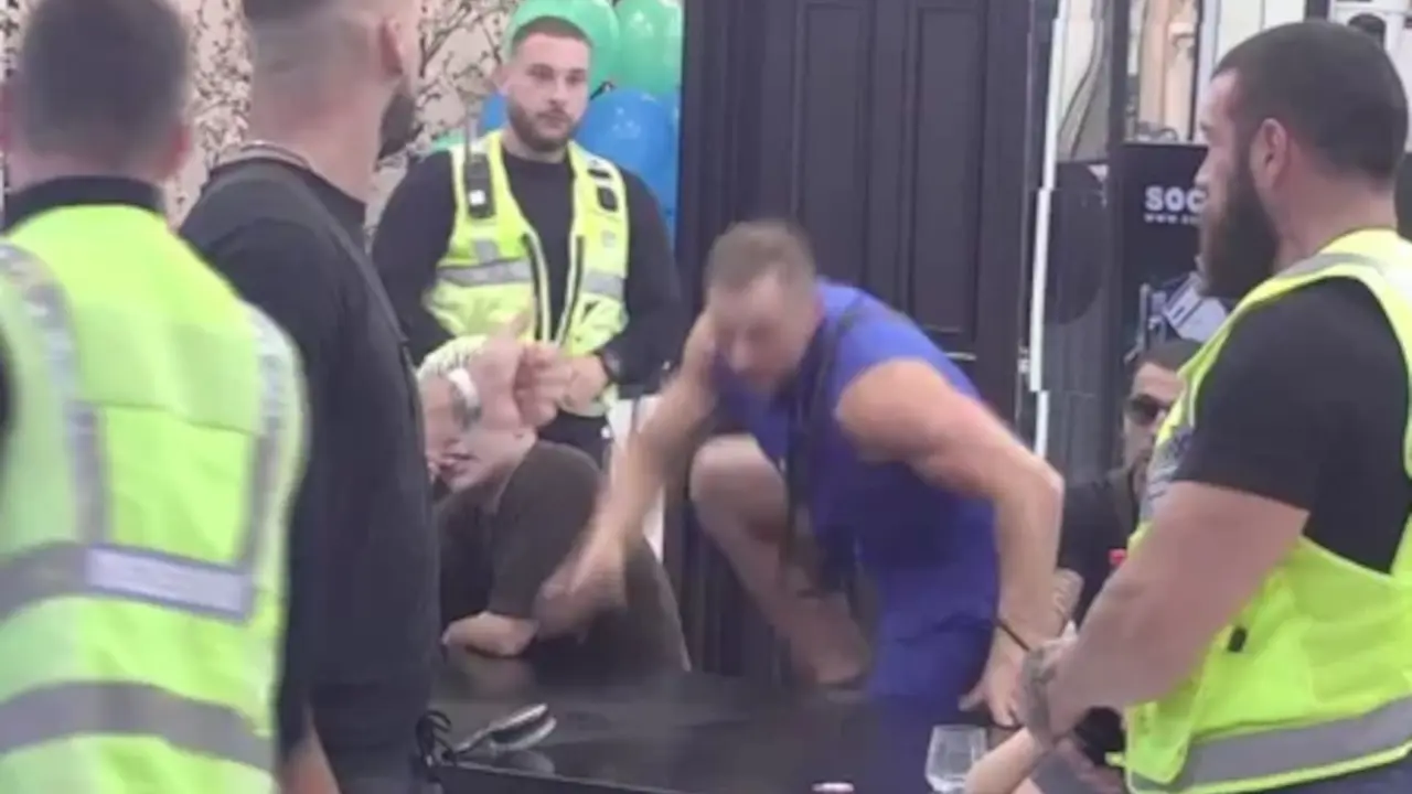 Marko Osmakčić i Mahir Pjanić tuča